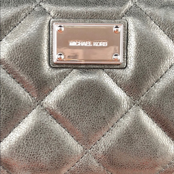 Handbags - Gunmetal metallic Michael Kors wallet